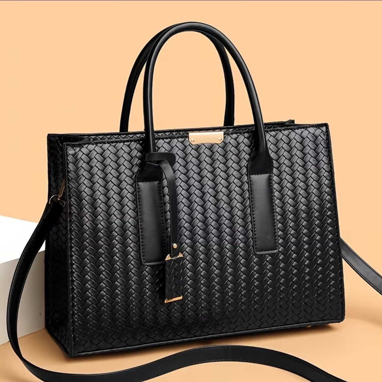 Woven Luxe Everyday Tote
