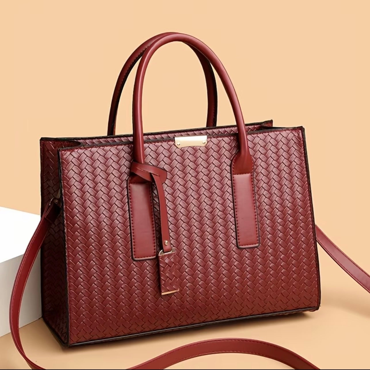 Woven Luxe Everyday Tote