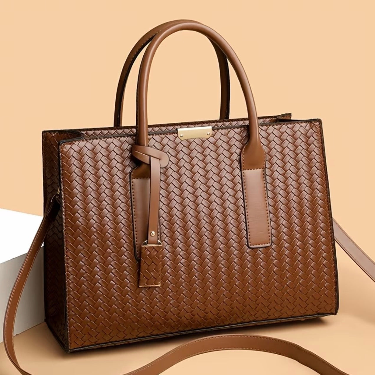 Woven Luxe Everyday Tote