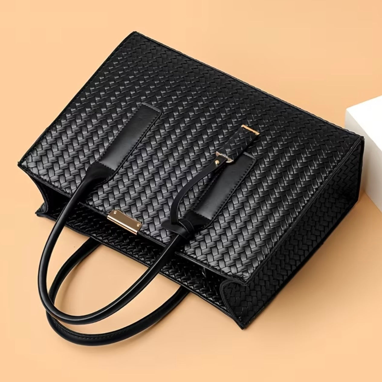 Woven Luxe Everyday Tote