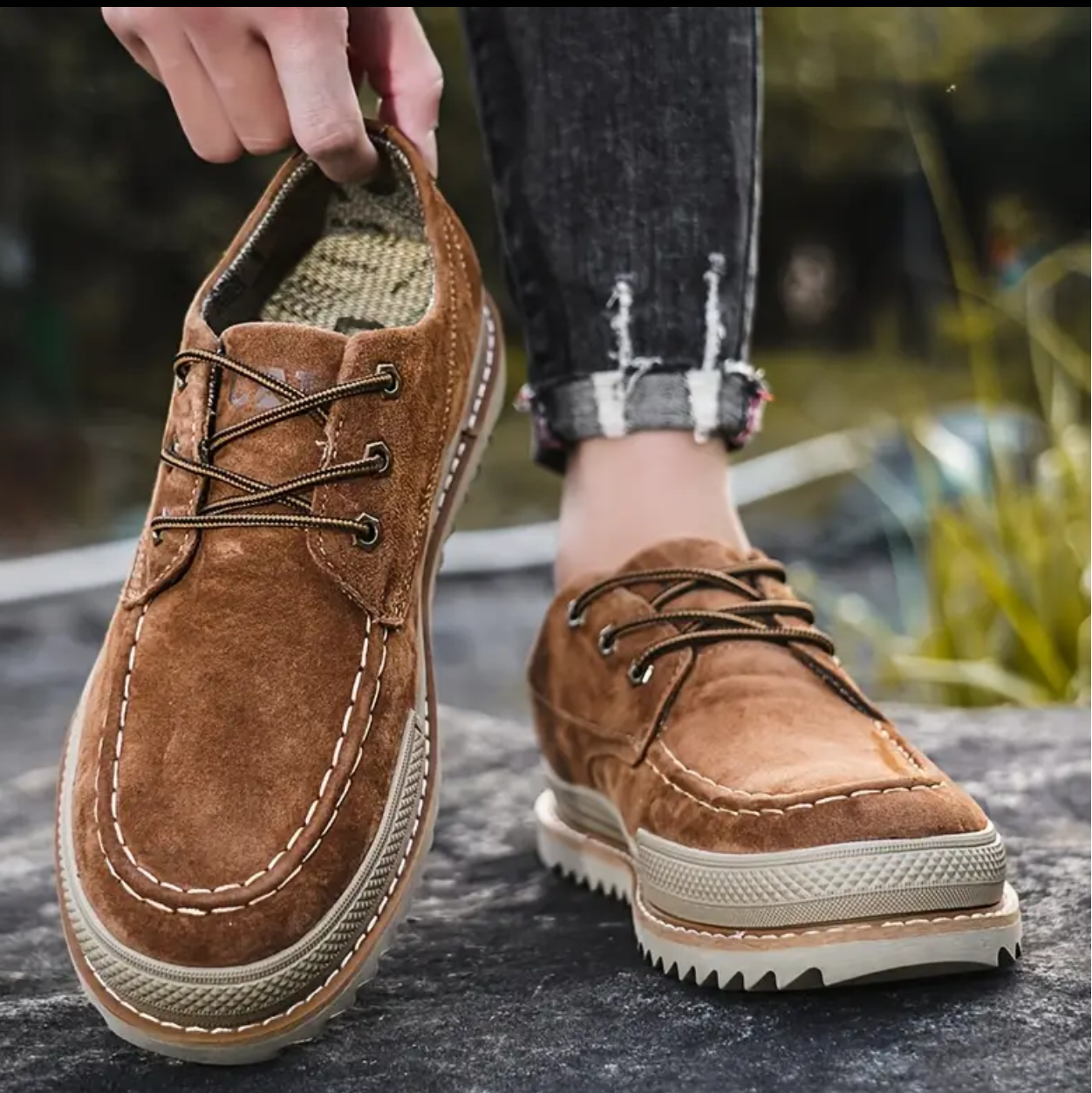 Ridgeway Suede Platform