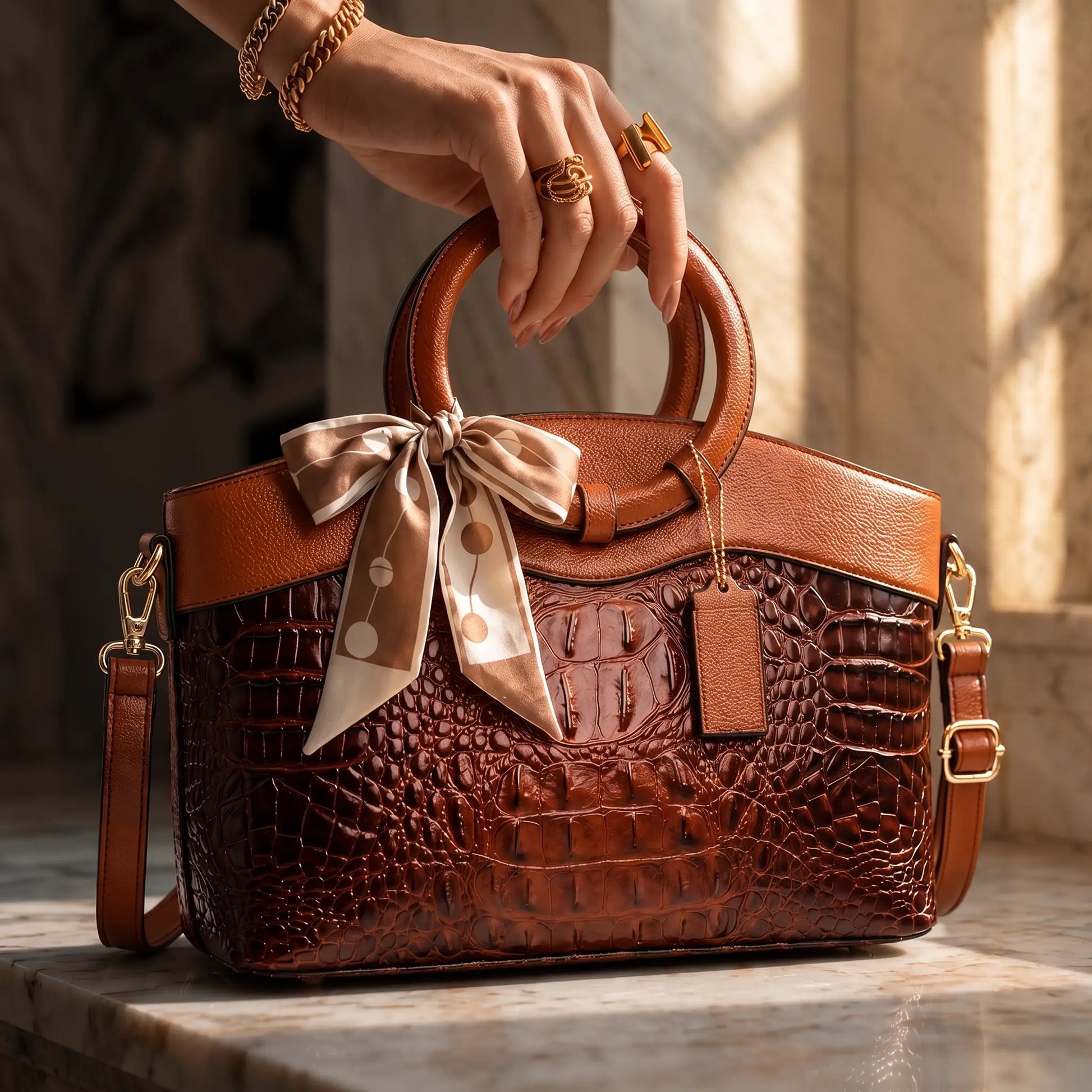 L'Solante-Embossed-Vintage-Bag