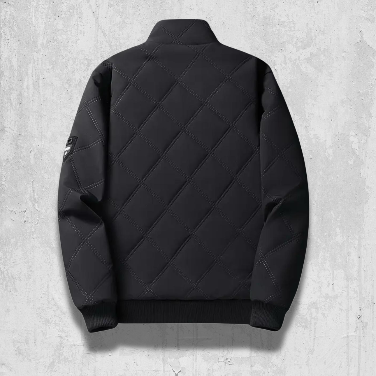 Diamond‑Quilt Bomber